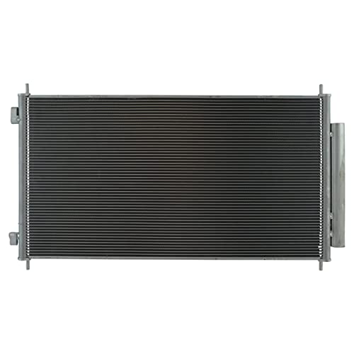Image of TRQ A /C Condenser and Receiver Drier Assembly Compatible with 2007-2011 Honda CR-V