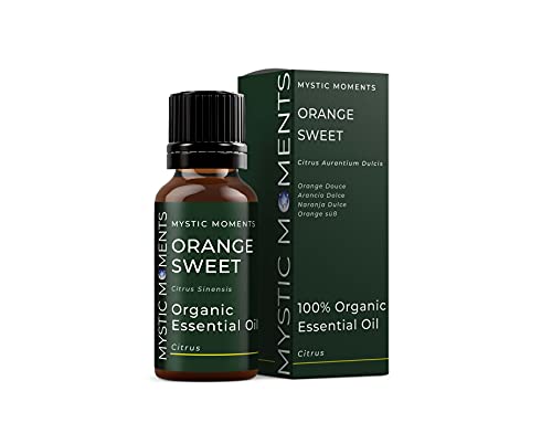 Mystic Moments | Orange Sweet Organic Essential Oil - 10ml - 100% Pure