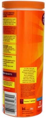 METAMUCIL PSYLLIUM FIBER SUPPLEMENT ORANGE SUGAR FREE SMOOTH TEXTURE POWDER 72 DOSES (OLD)