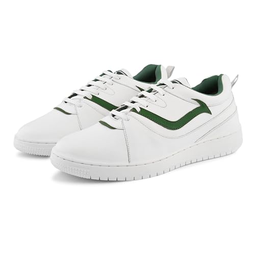 Image of Cruiser Men's Sneakers | Cushioned Insole Comfortable Shoes | Trendy & Stylish Modern Sneakers | Durable TPR Sole Casual Walking Footwear (2671)