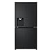 LG GML861EPPE Side by Side Slim Kühlschrank, Klasse E, 506 L, Multi-Door Kühlschrank mit Gefrierfach, Eis-, Crushed Ice- Wasserspender mit UVnano, Total NoFrost, Smart Inverter Kompressor, Wi-Fi