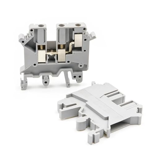 Bloque de terminales de tornillo industrial UK 5-TWIN, conector doble de 32A en PA66