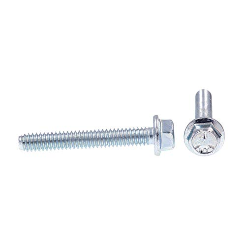 Image of Prime-Line 9090722 Serrated Flange Bolts, 1 /4 In.-20 X 1-3 /4 In., Zinc Plated Case Hard (25 Pack)