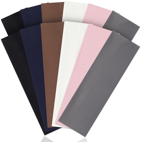 Panleding 12 Pack Sports Headbands for Women, Non-Slip Elastic Soft Hair Bands, Fashion Hair Warp for Workout, Yoga, Running, Fitness, Neutral Colors