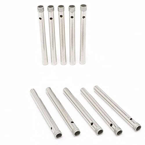 Brocas Juego 10 pz 7/32" Diamante para Vidrio y Metal