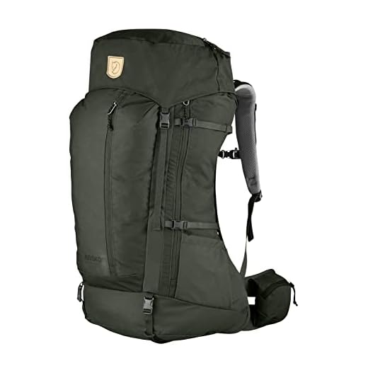 FJÄLLRÄVEN unisex Abisko Friluft 45 ryggsäck, grön, en storlek