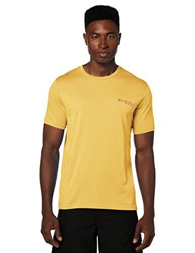 Columbia Apparel PFG Standard - Camiseta de Manga Corta para Hombre, diseño con Texto en inglés...