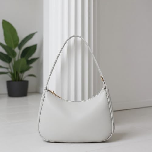 Image of CYHTWSDJ Shoulder Bags for Women, Cute Hobo Tote Handbag Mini Clutch Purse with Zipper Closure