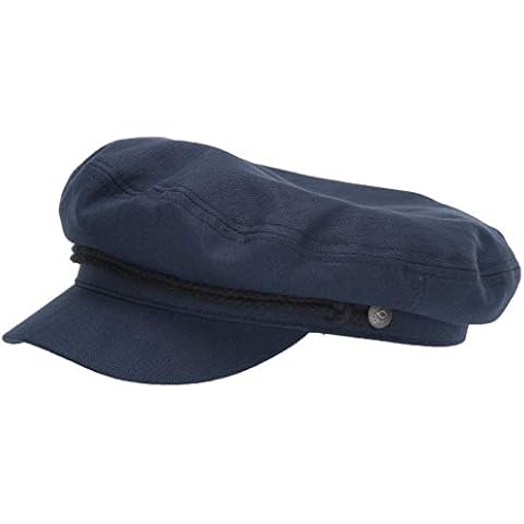 Brixton Fiddler Cap in Washed Navy Cover