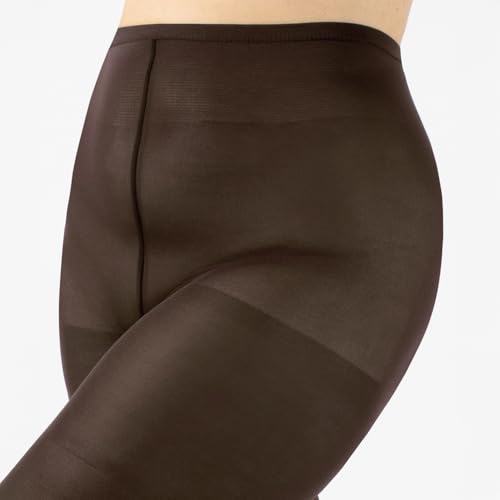 Image of CALZITALY Plus Sizes Anti-Chafing Opaque Tights | 60 DEN | L - 4XL | Black | Italian Hosiery
