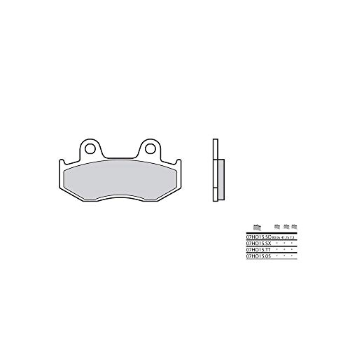 Plaquettes de frein Brembo 07HO15SX stopper le fading de frein