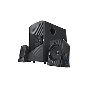 Creative SBS E2500 Système de Haut-parleurs Hautes Performances 2.1 Bluetooth avec Caisson de Basses pour téléviseurs et Ordinateurs, Noir