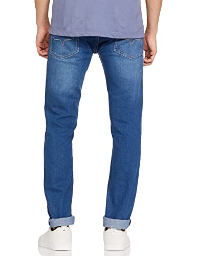 Image of Pepe Jeans Men's Slim Fit Cotton Blend Jeans