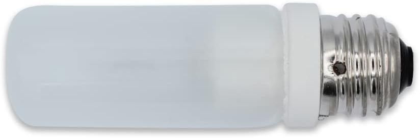 Technical Precision Replacement for Light Bulb/Lamp JDD E27 110-130v 100w Frost Light Bulb E26 (E27) Medium Base - T10 2900K Warm White Halogen Modeling Bulb - Studio and Display - 1 Pack