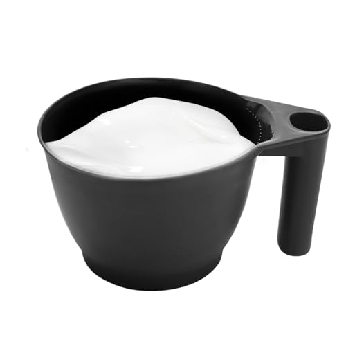 Ergonomic rate with integrated measurement - for dyes for | Stable and precise setting charcoal for salon use, colour mixing