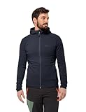 Jack Wolfskin Herren BAISELBERG Hooded FZ M Fleece-Jacke, Night Blue, L