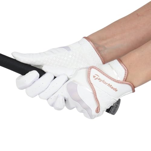 TAYLORMADE GOLF(�e�[���[���C�h�S���t) W �C���^�[�N���X 4.0 �O���[�u �y�A �z���C�g/���[�Y �S�[���h �T�C�Y : 21cm ���f�B�[�X �S���t�p�O���[�u TL936 26SS