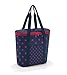 Produktbild reisenthel thermoshopper Kühltasche für den Einkauf oder das Picknick mit 2 Trageriemen Aus wasserabweisendem Material, Couleur:mixed dots red
