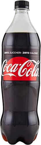 12 x Cola-Cola Zero Zuccheri sin azúcar Italian Bebida sin alcohol PET 1L Coca Cola Softrinkrinkrink