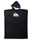 Quiksilver Hoody Towel Surf-Poncho für Herren in Schwarz