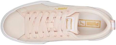 PUMA Girl's Mayze Leather (Big Kid) Island Pink/Puma White 5.5 Big Kid M | Image 3