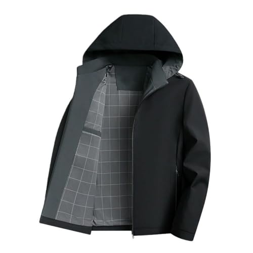 Veste à capuche homme automne contre le vent frais de la mi-saison