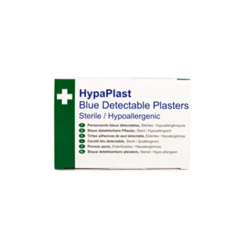 HypaPlast Safety First Aid D7010 Blue Detectable Catering Plaster, Assorted, Pack of 100 - Image 5