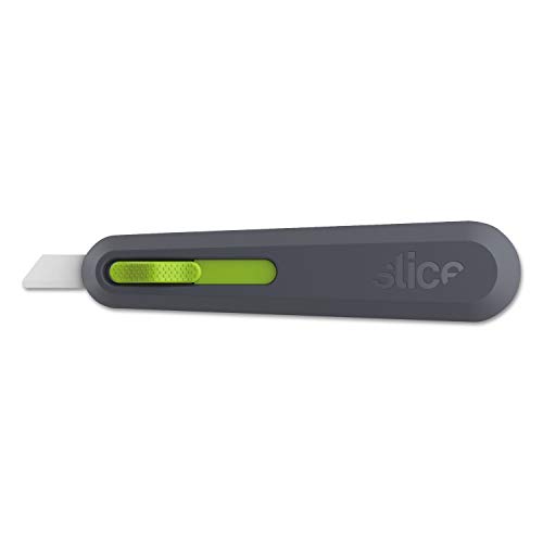 Image of Slice Auto-Retractable Utility Knife, Heavy Duty Box Cutter, Safe Ceramic Blade Lasting 11x Longer Than Metal, 1 Pack