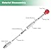 M METERXITY 1-Pack Automatic Center Punch, 5.2