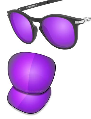 Image of SAUCER Premium Replacement Lenses & Earsocks for Oakley Pitchman R OO9439 Sunglasses