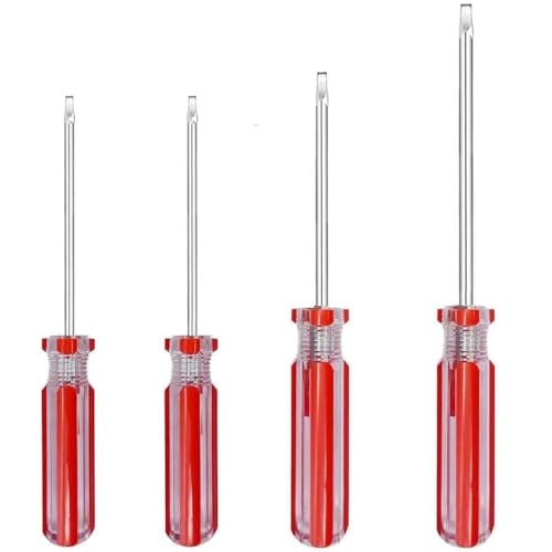 Fixinus Juego de 4 destornilladores cuadrados, puntas magnéticas SQ0 (2,0 mm) SQ1 (2,5 mm) SQ2 (3,0 mm) SQ3 (3,5 mm) SQ3 (3,5 mm)