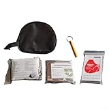 FACULX Juego de manta de supervivencia: película térmica de aluminio PET para acampar al aire libre, senderismo y uso de emergencia, impermeable, resistente al viento con superficies reflectantes
