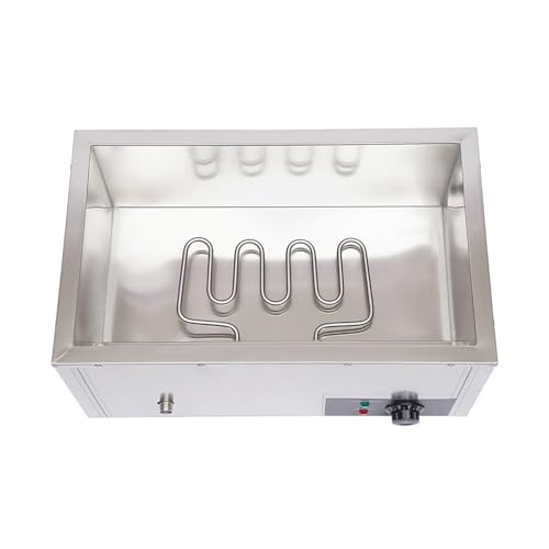 3 x 7L Buffetwärmer & Warmhalteplatte, 850 Watt, Einstellbares Thermostat, Elektrisch Edelstahl Warmhaltebehälter Ideale Lösung für Buffets, Partys und Familienessen – Bild 3