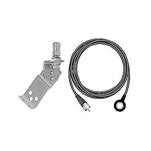 FIRESTIK Adjustable Channel Mount Stainless Steel w/18ft Fire-Ring Coax, Black, MK-274R
