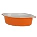 Berndes 1503902 Plat à Four en grès | 20 cm | pour portions Individuelles | céramique, gratin Orange
