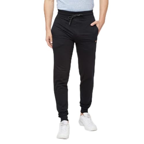 Image of sporto Men's Slim Fit 3D- Rib Joggers with Invisible Zipper Pockets