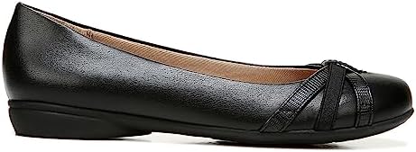 LifeStride Women's Abigail Ballet Flat, Black, 9 | Image 1