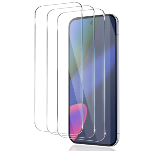 Euukzzea 3 Piezas Protector de Pantalla para Google Pixel 10 Cristal Templado, Sensible al Tacto, Resistente a los Arañazos, Sin Burbujas, HD Cobertura Completa Vidrio Templado para Google Pixel 10