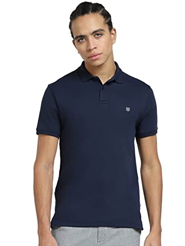Image of JACK & JONES Polo Collar Cotton T-Shirt