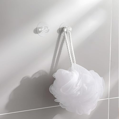 Image of 10 Pack Self Adhesive Wall Hooks Sticker Diamond Shape Hook for Wall Hanging Without Drill Strong Sticky Acrylic Crystal Hooks Cabinet Knob Pull Handle for Home Kitchen Bathroom