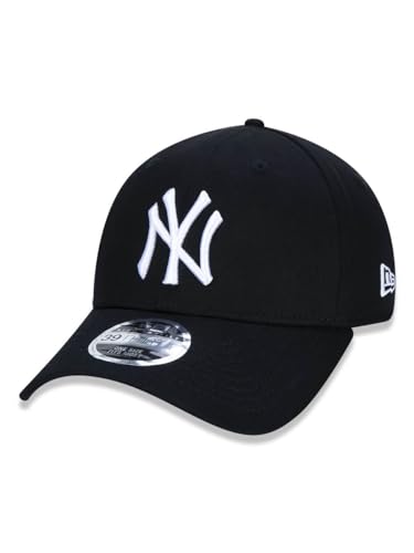 BONE 39THIRTY HIGH CROWN MLB NEW YORK YANKEES ABA CURVA STRETCH FIT PRETO New Era