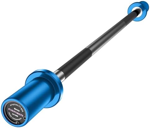 EVERYMATE 5LB Mini Barbell Bar Beginner Women Kid Barbell Total B...