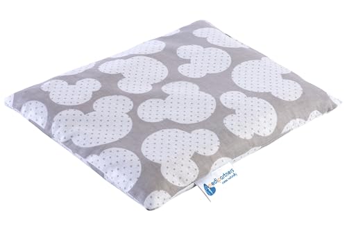 Medi Partners Saco de Semillas para Microondas 20x25cm Cojin 500g 100% Algodón Saquitos bolsa Semillas calor Microondas Almohadillas Saco Termico (Mickey Mouse)