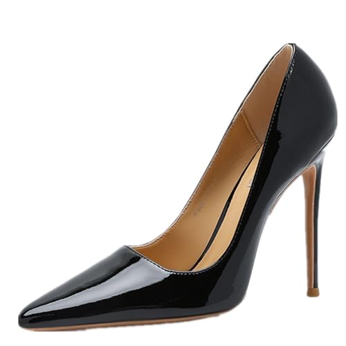 Chaussures à talons hauts élégantes et formelles pour le bureau en 12 cm