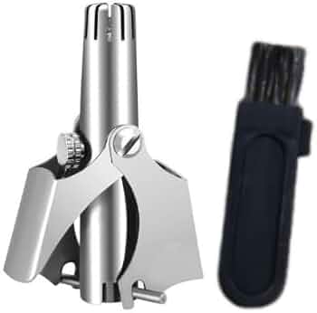 RUNWE 手動鼻毛トリマー Re5210 お手入れブラシ付き 新品⭐️ RUNWE 手動鼻毛トリマー Re5210 お手入れブラシ付き