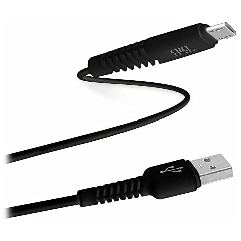 T'nB 1m USB/Micro USB Cable in Black Cover