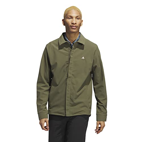Chaqueta Go-to de adidas ligera para hombre cazadora de golf verde