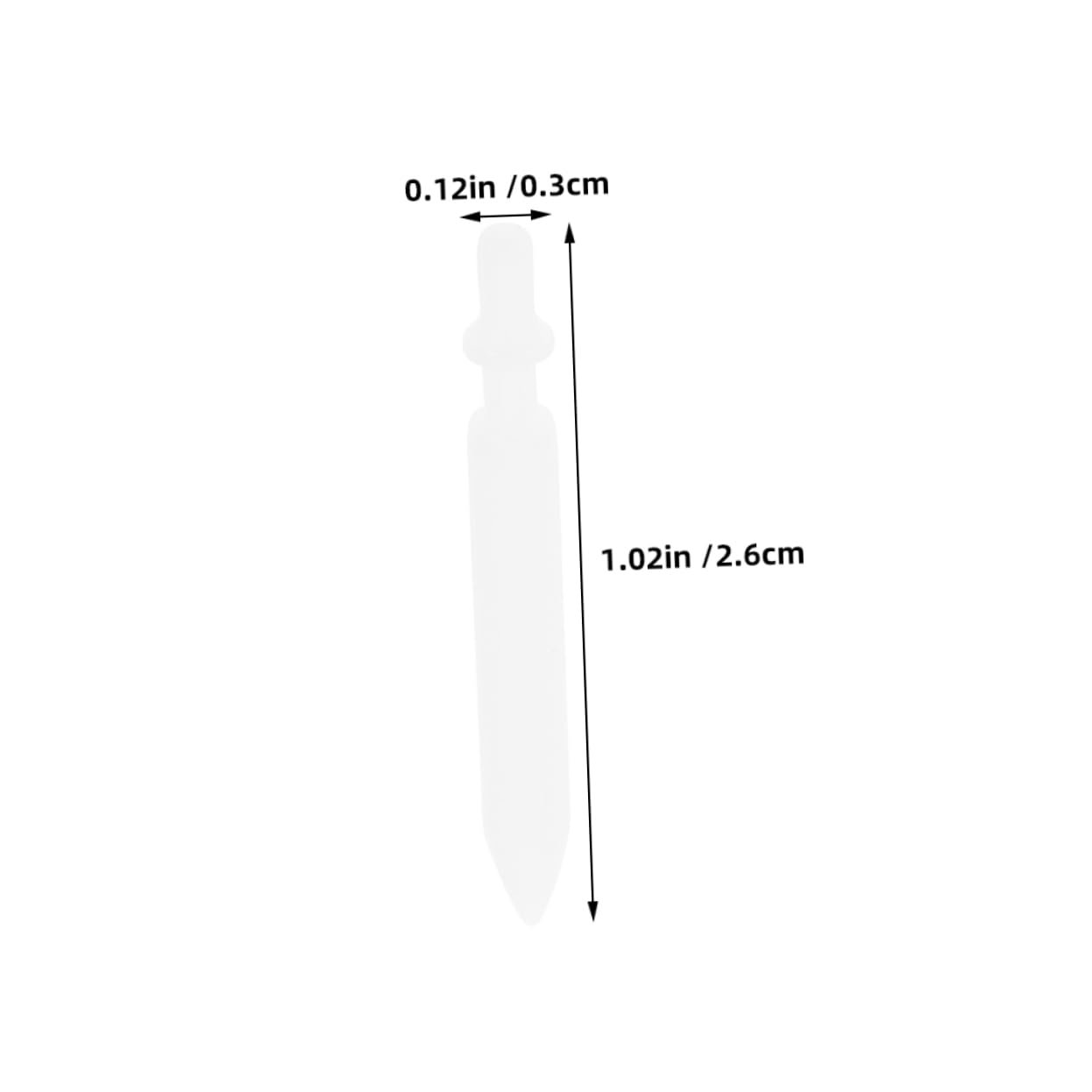 STOBOK 10pcs Replacement Nibs for Acrylic Paint Markers Nylon Tips for Oil Based Paints Precision Drawing Nibs for Smooth Writing and Easy Installation