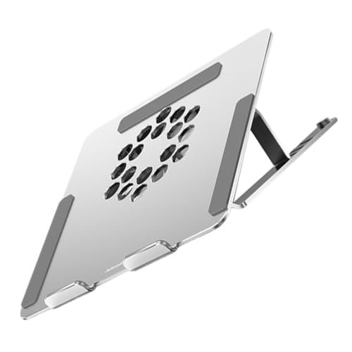Base ajustable de aluminio con ventilador para laptop de hasta 17.3" miniatura 1