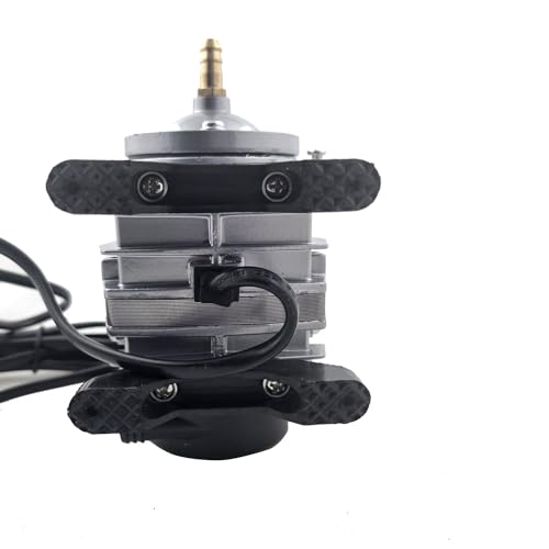 Image of Jainsons Pet Products Air Pump for Aquarium Fish Tank, Fish Farming Biofloc, Hydroponic Air Pump Fish Tank Air Pump (ACO-001, 18W, Pressure: 0.020MPa, Output: 25L /min, Dia. of Mouth: 8mm)